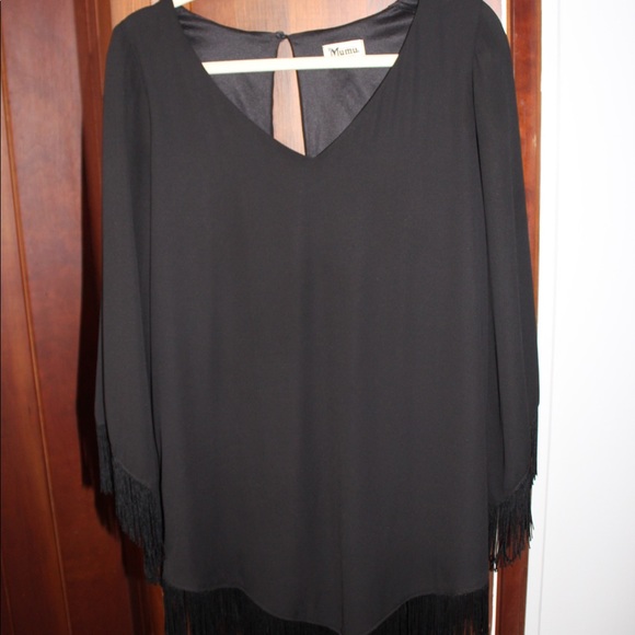 Show Me Your MuMu Dresses & Skirts - Show Me Your Mumu Fringe Dress